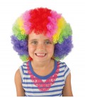 Perruque enfant pop clown multicolore
