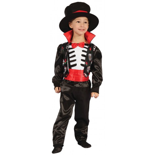 Day of the Dead baby costume