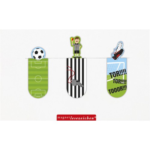 Marques-Pages Magnétiques Foot