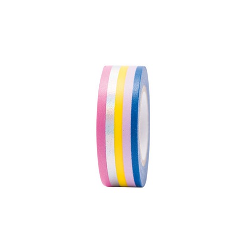 Hot Foil Stripes Washi Tape