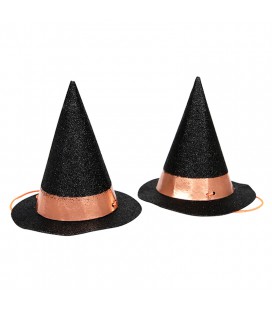 8 Mini Witch Party Hats