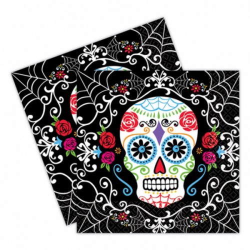 Serviettes Day of the Dead