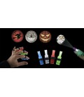 4 Luminous Halloween Projector Rings