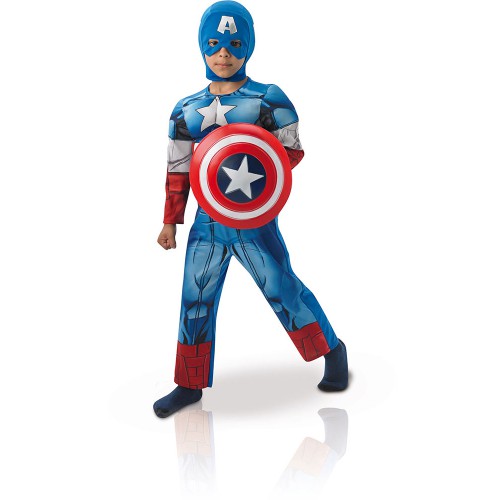 Captain America Avengers Deluxe Costume Kids