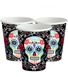 Becher Dia de los Muertos
