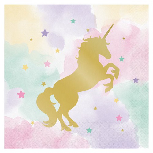 Unicorn Sparkle Servietten