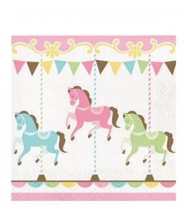 Serviettes Carrousel