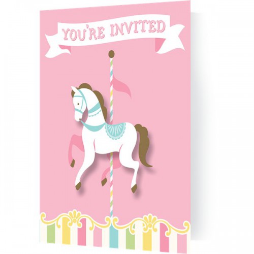 Carousel Invitations