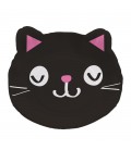 Assiette Visage de Chat Cat Party
