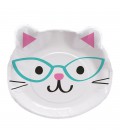 Assiette Visage de Chat Cat Party