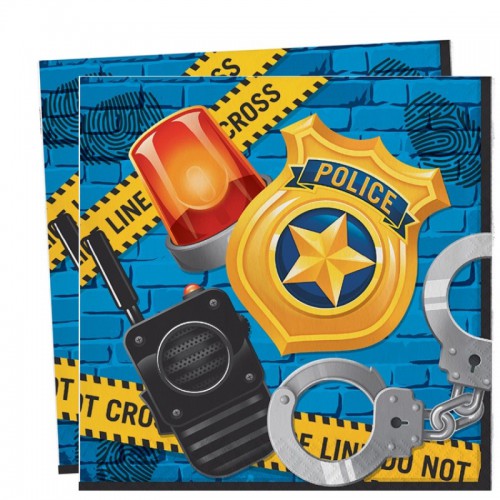Police Party Napkins