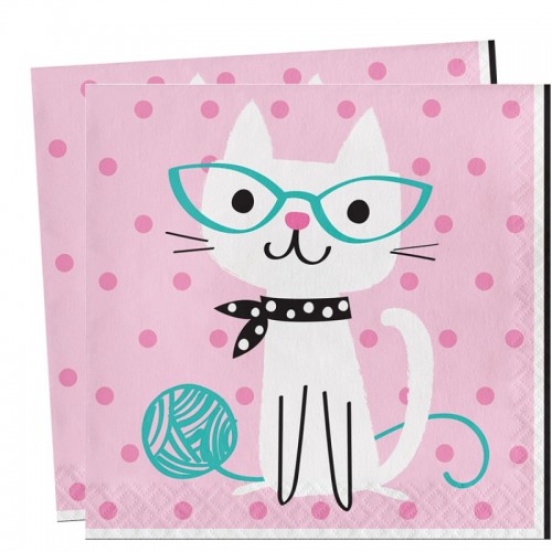 Cat Party Napkins