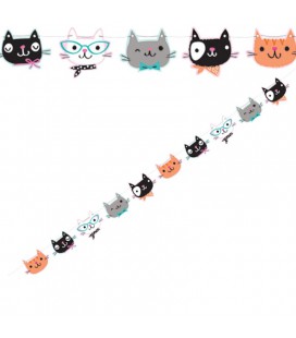 Cat Party Girlande
