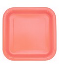 14 PETITES ASSIETTES CORAIL