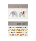 2 Elephants Temporary Tattoos