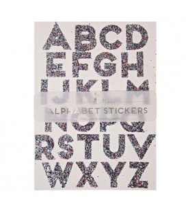 Multicolor Glitter Stickers