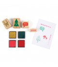 Ensemble de Tampons Graphique Noël