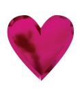 Die Cut Heart Plates Pink