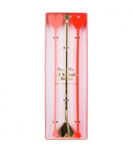 Heart Cocktail Mixer-Sticks