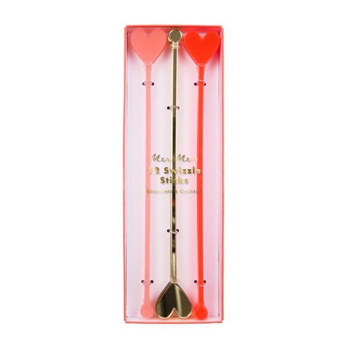 Herz Cocktail Mixerstäbchen