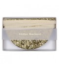 Guirlande de Festons Paillettes dorées