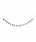 Glitter Flag Garland