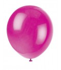 10 Ballons Magenta