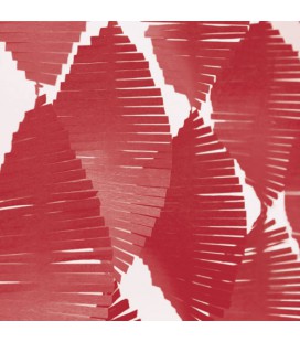 Guirlande de Franges Rouge