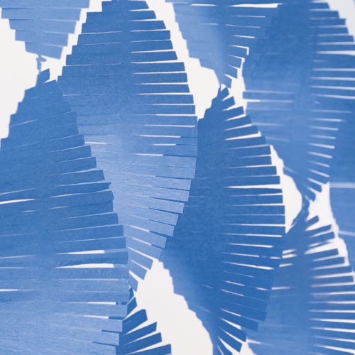 Guirlande de Franges Bleu Clair
