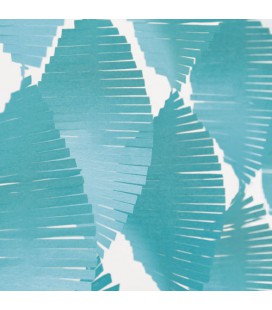 Guirlande de Franges Bleu Clair