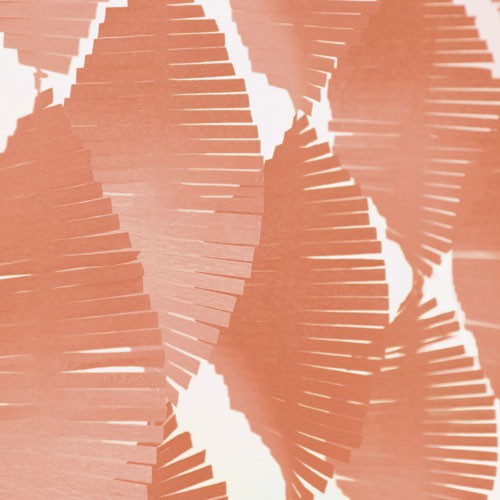 Guirlande de Franges Bleu Clair