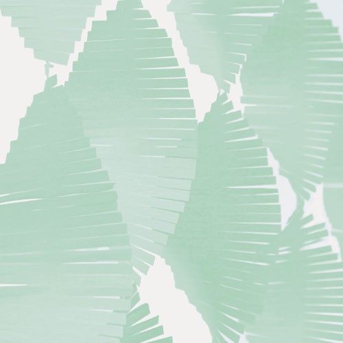 Guirlande de Franges Vert Menthe