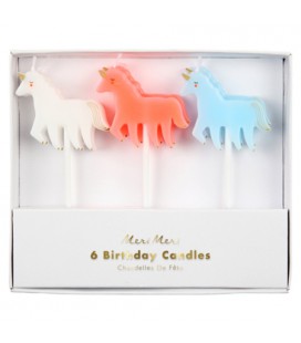 6 Bougies Licornes