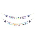 Holographic Silver Letter Garland Kit