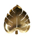 Gold Palmenblatt Teller