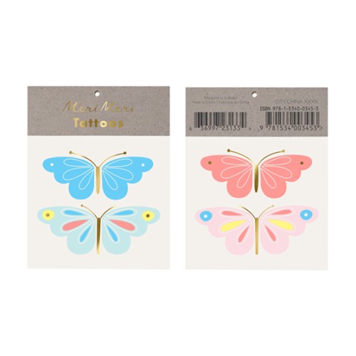 Butterfly Flashy Temporary Tattoos