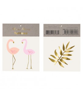 Flamingo Temporary Tattoos