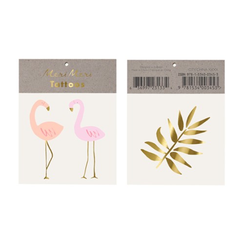 Flamingo Temporary Tattoos
