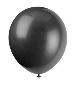 10 Black Balloons