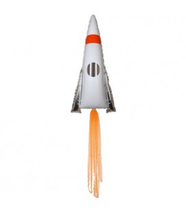Space Rocket Mylar Balloon