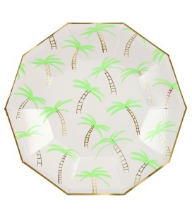 Grandes Assiettes Palmiers