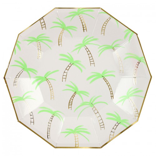 Grandes Assiettes Palmiers