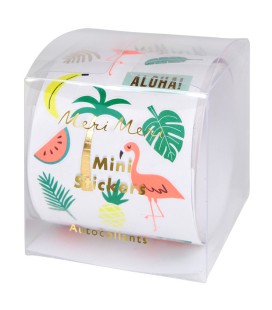 Mini Tropical Sticker Roll