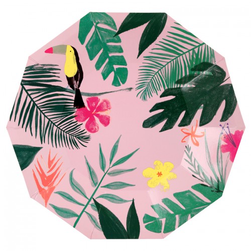 Grandes Assiettes tropicales