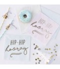 Hooray Pastel Napkins