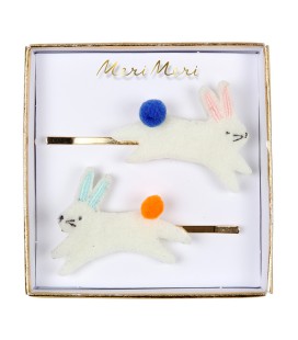 Barettes cheveux Lapin