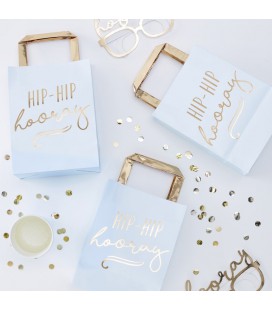 Sacs Cadeaux Hooray Bleu