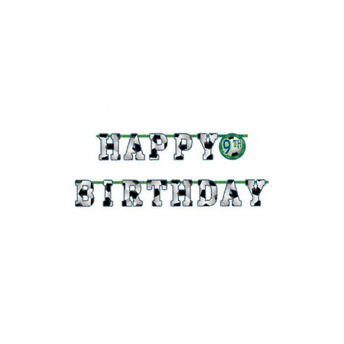 Soccer Pennant Banner