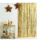 Gold Foil Fringe Curtain