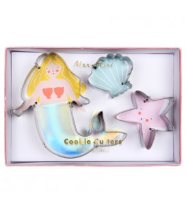 3 Mermaid Cookie Cutters
